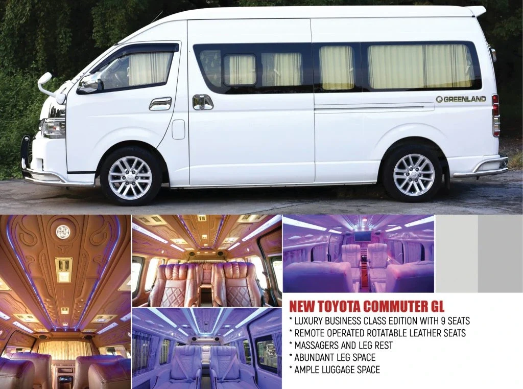 TOYOTA COMMUTER RENTAL IN KOCHI