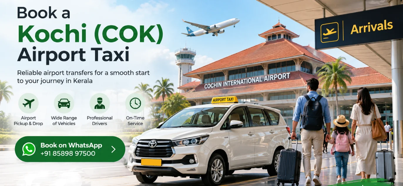 Book a Kochi (COK) Airport Taxi