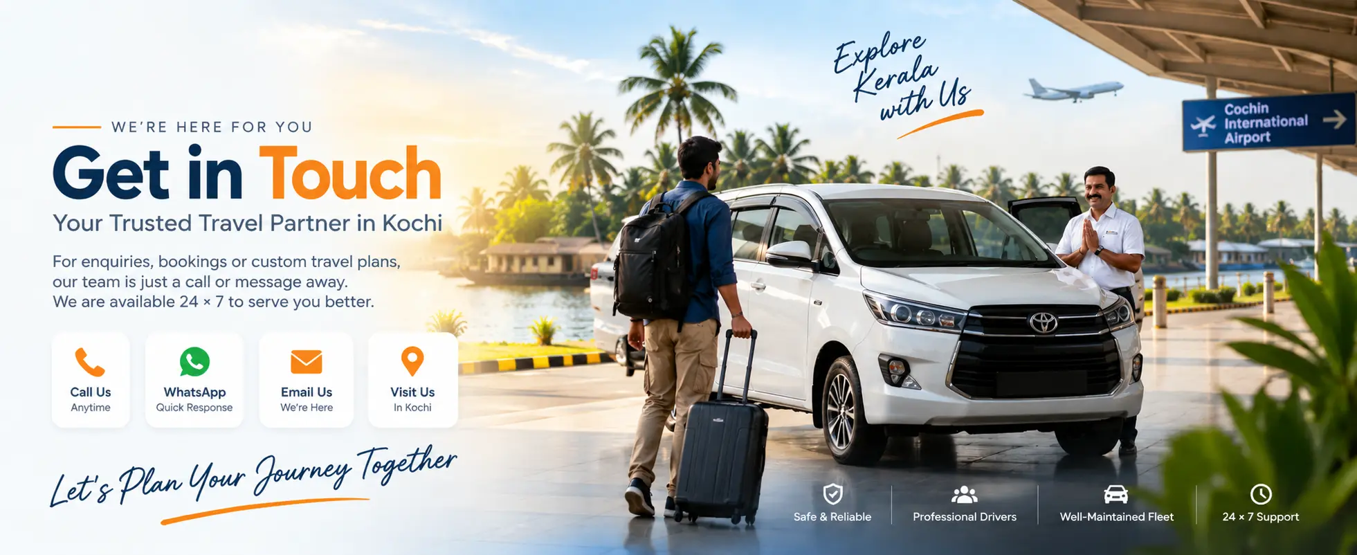Kochi Cab Rental Contact