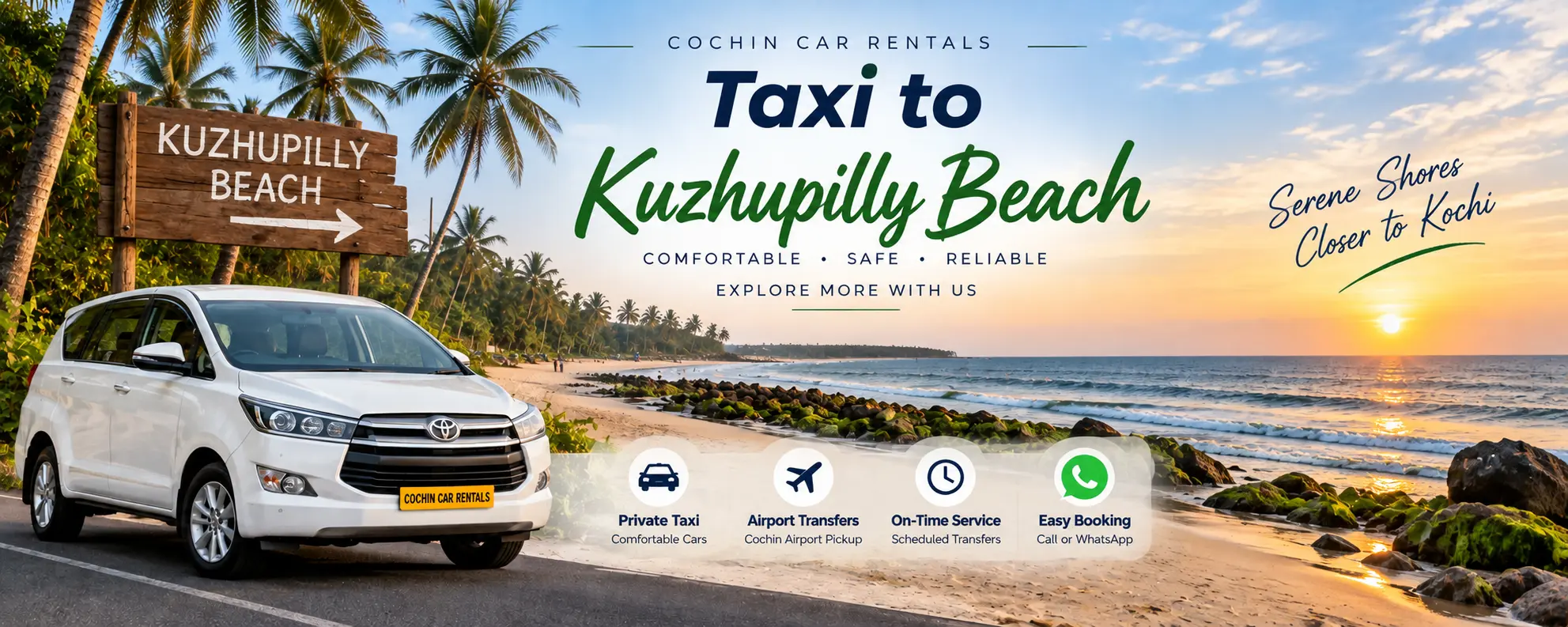 Kuzhupilly beach taxi