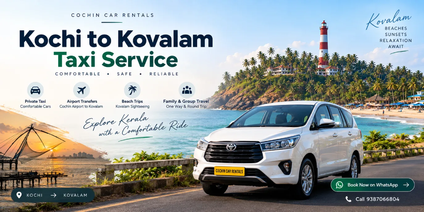 kochi to kovalam taxi service
