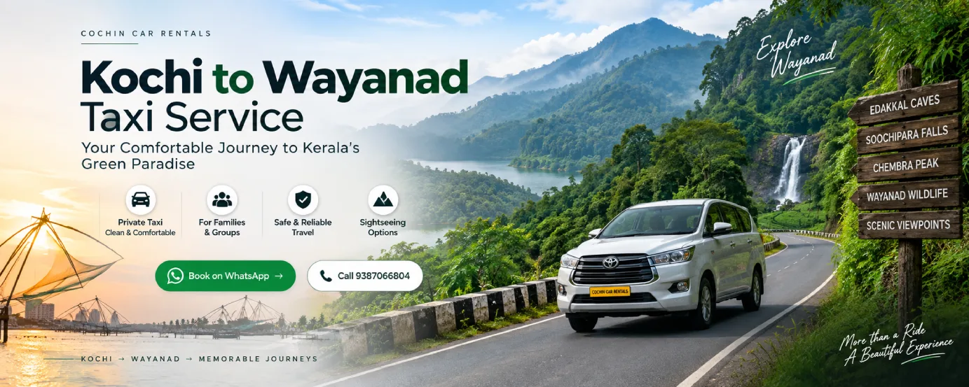 kochi to wayanad taxi