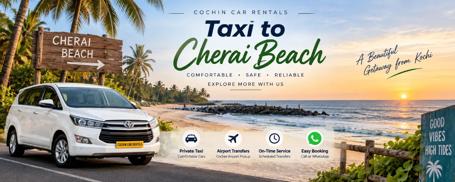 taxi to cherai beach
