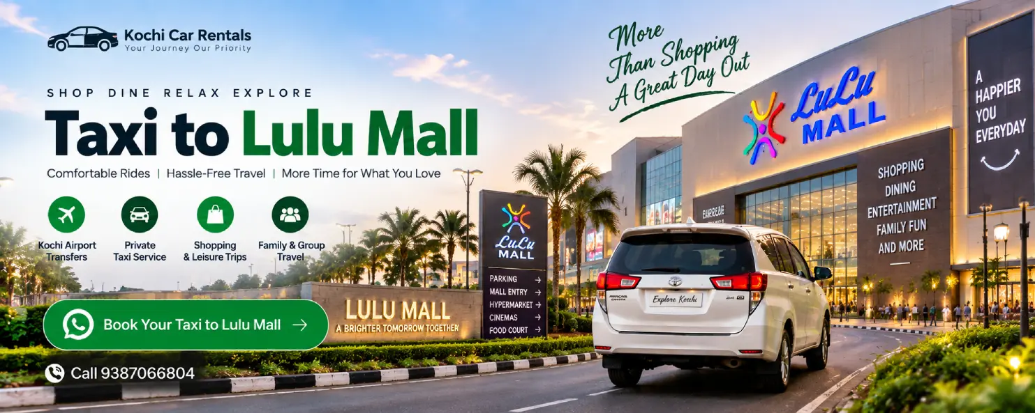 taxi to lulu mall