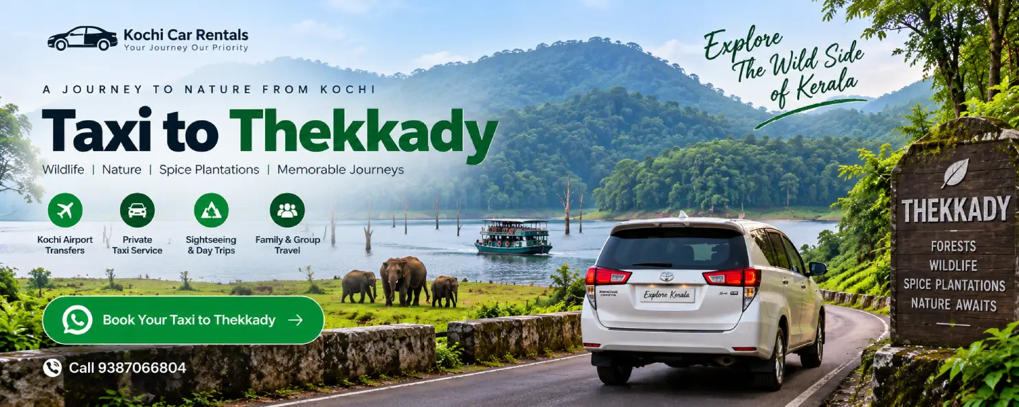 taxi to thekkady
